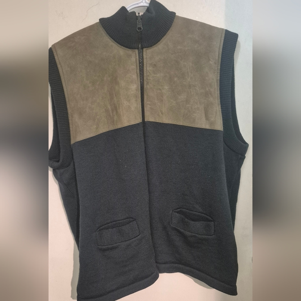 Filson Mens Wool Vest w/ Tin Cloth